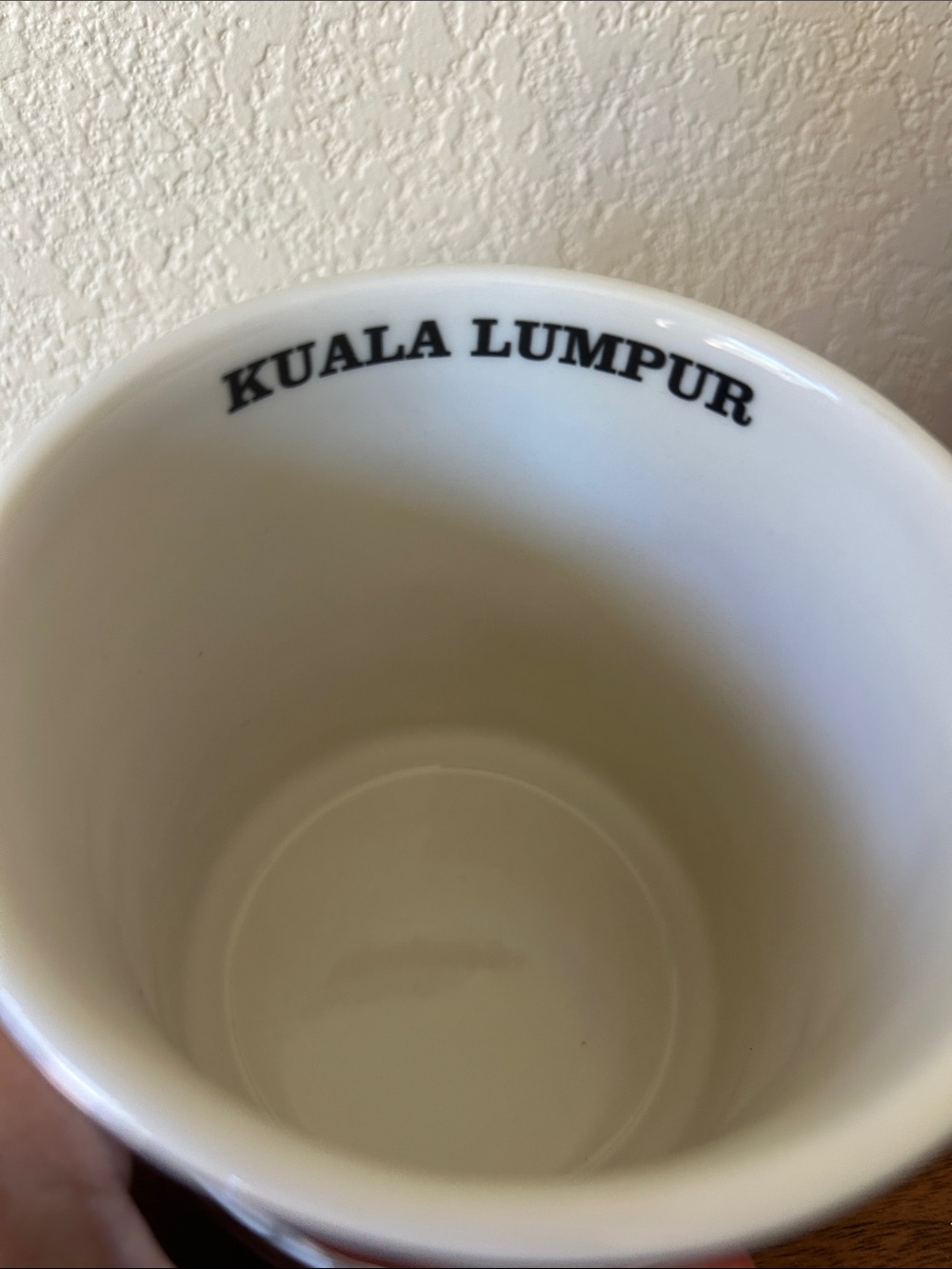 Starbucks Kuala Lumpur Skyline Mug - White, Black, Copper 16 Oz - Picture 7 of 7